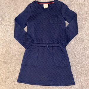 Mini Boden Quilted Dress Size 7-8Y